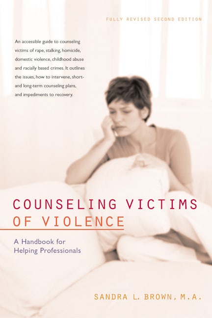 Book cover image for Counseling Victims of Violence ISBN: 9780897934633